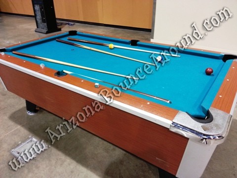 Pool table rental Scottsdale